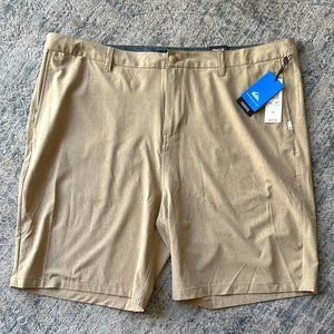 NWT Men's Quicksilver Board Shorts | Walk Shorts for the Water | Tan | 44 W
